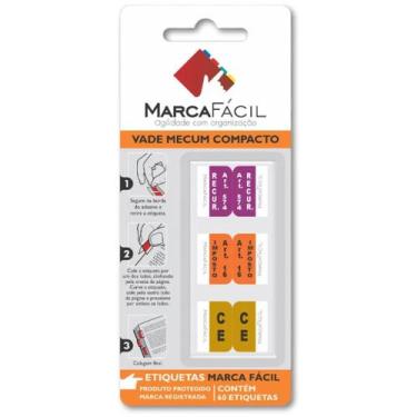 Imagem de Etiqueta para Vade Mecum Compacto - Marca Fácil 45 Etiquetas