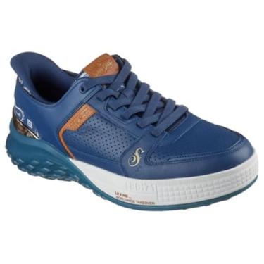 Imagem de Skechers Tênis masculino Skechers X Snoop Dogg Sizzle Snoop Sizzle Toke, Couro marinho, 46