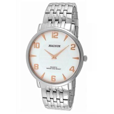 Imagem de Relógio Magnum Masculino Ref:Ma21893q Slim