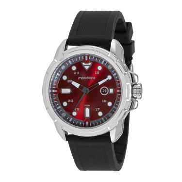 Imagem de Relogio Mondaine Masculino Ref:99634g0mvni2 Esportivo Prateado