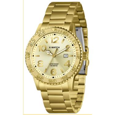 Imagem de Relógio X-Watch Masculino Ref: Xmgs1044 C2kx Casual Dourado
