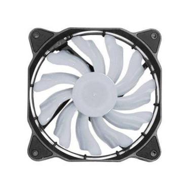 Imagem de Cooler Fan Colorido Led Branco 120Mm 12Cm Gabinete