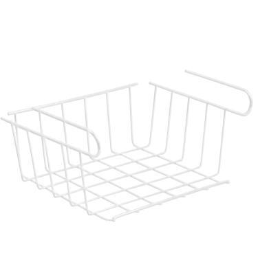 Imagem de Cesto Organizador de Armário Gaveta Organizadora Pequena Branco