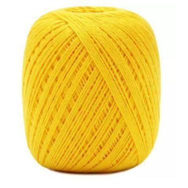 Imagem de Barbante Barroco MaxColor nº 6 - 200g - Cor 1289 Canário - 226m - Círc