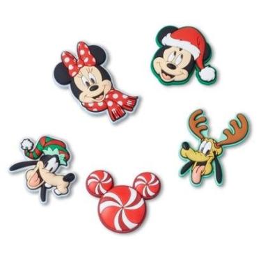 Imagem de Jibbitz™ mickey natal pack com 5 peças unico-Unissex