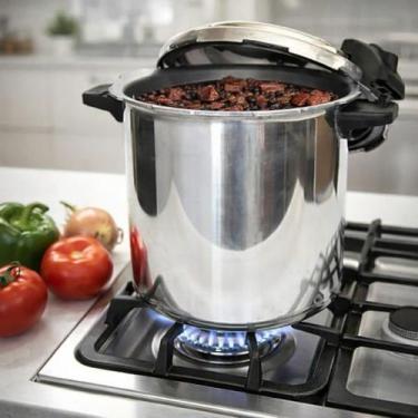 Imagem de Panela de Pressão 20 litros Profissional com Fechamento Externo - Naci