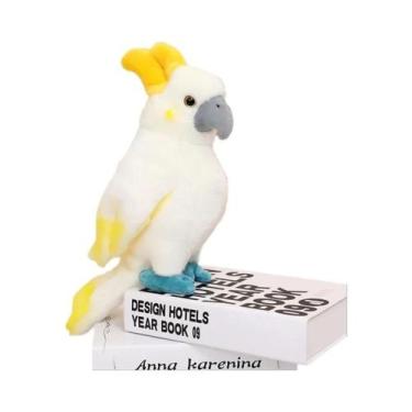 Imagem de Brinquedos De Pelúcia Educativos De Simulação De Animais: Papagaios, T