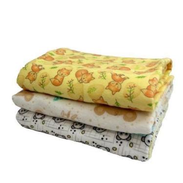 Imagem de Cobertor Quentinho Para Inverno 100% Algodão Bebe Unissex - Dugu