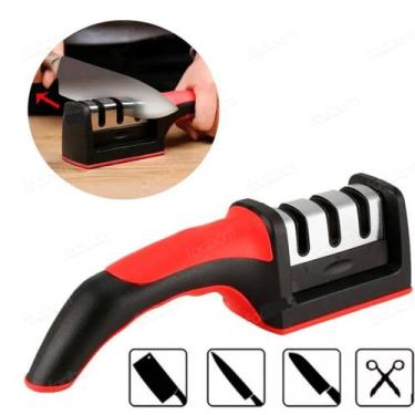 Imagem de Afiador Facas Tesouras 3 Em 1 Premium - Lippin