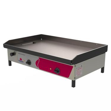 Imagem de Chapa Bifeteira Elétrica Progás PR-800E Style 80cm Aço Inox Escovado 4000W 220V P38964