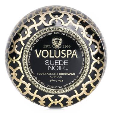 Imagem de Vela Voluspa Suede Noir Mini Tin 113g