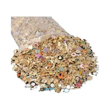 Imagem de Pingentes De Esmalte Com Formato De Girassol, Coração, Estrela-do-mar 