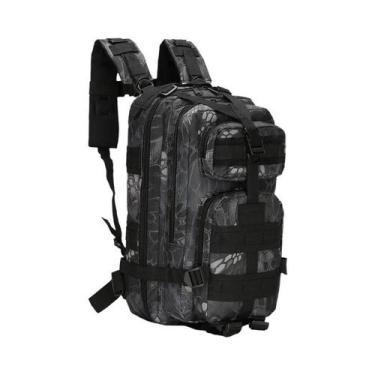 Imagem de Mochila Tática Militar À Prova D'água 30l, Mochila Camuflada Oxford 3p