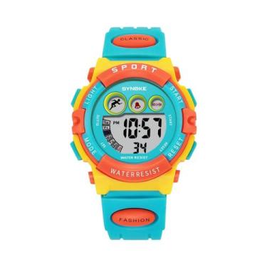 Imagem de Relógio Digital LED À Prova d'Água Para Meninos E Meninas, Presente El