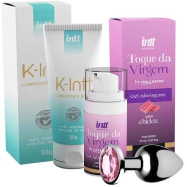 Imagem de Kit Toque Da Virgem Gel Lubrificante Íntimo Intt Plug P - Intt Cosméti