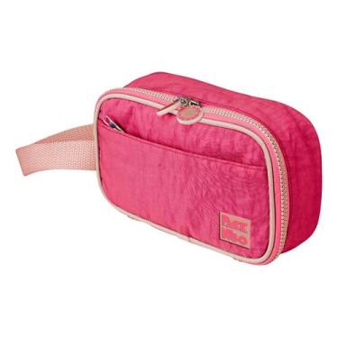 Imagem de Estojo Box Nécessaire Liso 2 Divisórias Interna - Packn'Go, ROSA