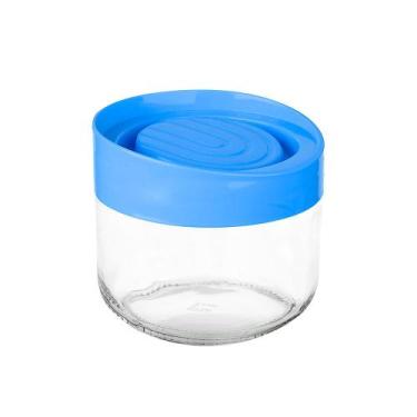Imagem de Pote de Vidro com Tampa Le Urban Azul Marinho 300ml, UNICA