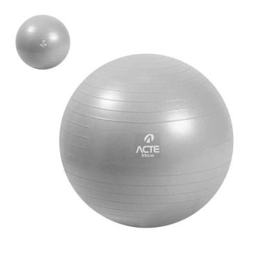 Imagem de Bola De Pilates Yoga Ginástica Abdominal Fitness Com Bomba Portátil Vá