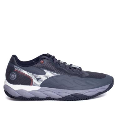 Imagem de Tênis Masculino Mizuno Wave Enforce Court CC Cinza/Branco-Masculino
