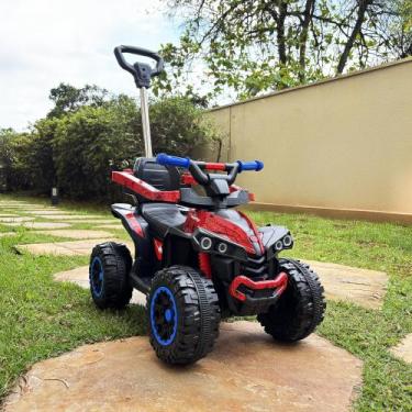 Imagem de RAYO Quadriciclo Spider Rayo 2 Em 1 Com Faróis Musicais e Empurrador A