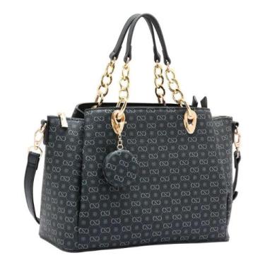 Imagem de Bolsa Feminina Chenson Elegance 3485404 Com 3 Compartimentos Zíper Bol
