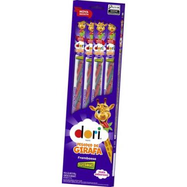 Imagem de 30un Regaliz Girafa Framboesa Azedinha 30g cada- Dori (2728)
