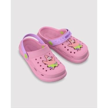 Imagem de Sandália Babuche Infantil Grendene Kids Bob Esponja New Step-Feminino