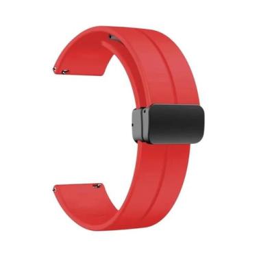 Imagem de Pulseira Magnética De Silicone 22mm 20mm Para Samsung Galaxy Watch 7 6