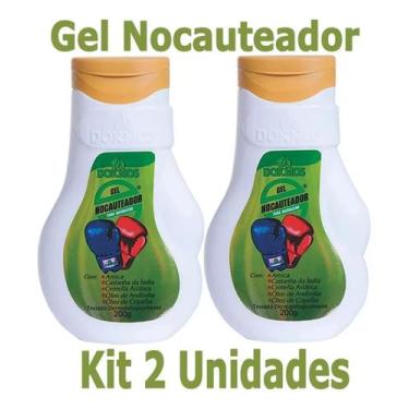 Imagem de 2 Gel Massageador Nocauteador Dokmos + Mini Massageador Portatil