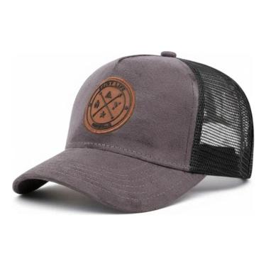 Imagem de Boné Trucker Retrô Hip Hop – Aba Curva Unissex – Luke Sports