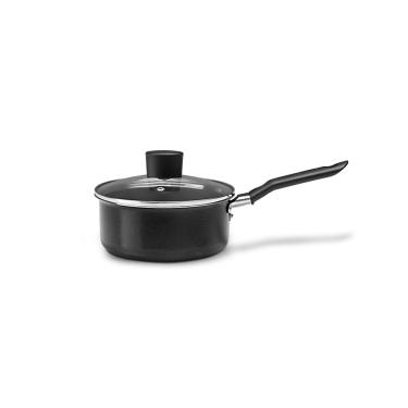 Imagem de Panela Com Tampa Brinox Ebony Antiaderente 1,2 Litros Ø 16 cm Preto
