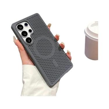 Imagem de Capa Magnética Fosca Para Samsung S25 S24 S23 S22 Ultra plus Magsafe À