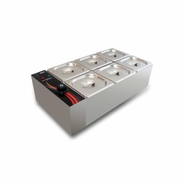 Imagem de Chocolateira e Derretedeira Gourmet Zepper 6 cubas ZPCHG06, 220V