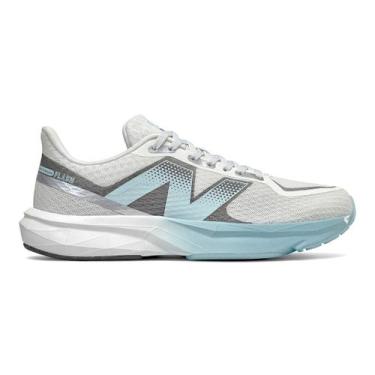 Imagem de Tenis New Balance Dynasoft Flash V7 Feminino, 37, Branco off