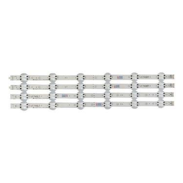 Imagem de Kit Barras Led 49uj6565 49uj6525 49uj6545 49uj6585 Em Alumin - Generic