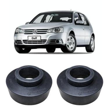 Imagem de Par Calço Mola Traseiro 33mm Volkswagen Golf Todos - Borfix