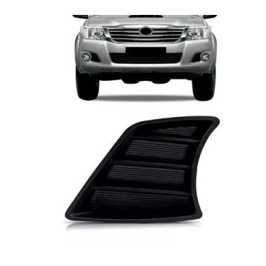 Imagem de Grade Lateral Parachoque Hilux Srv Sr 2012 2013 2014 2015 - Grade Impo