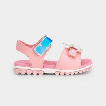 Imagem de Papete Infantil Bibi Summer Roller Sport 2.0 Rosa de Estrela e Concha-Feminino