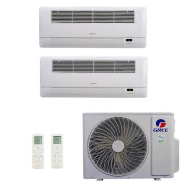 Imagem de Ar-Condicionado Multi Split Inverter Gree 36.000 (2x Evap Cassete 1 Vi