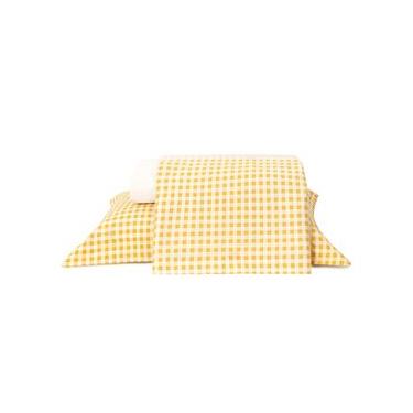 Imagem de Jogo de Lençol Mini Vichy Mostarda Westwing Amarelo
