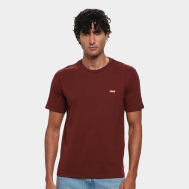 Imagem de Camiseta Levi's Ss Classic Masculina, Vinho, M