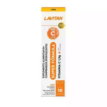 Imagem de Suplemento Vitamina C Efervescentes com 10 Comprimidos Lavitan 1,9G