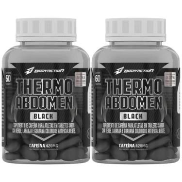 Imagem de Kit 2X Thermo Abdomen Black - 60 Comprimidos - BodyAction - Body Actio