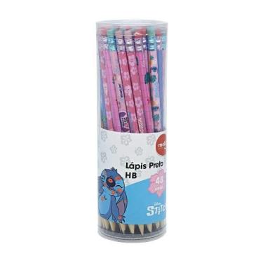 Imagem de Lápis Grafite Molin Preto HB Stitch Com Borracha - Embalagem com 48 Un