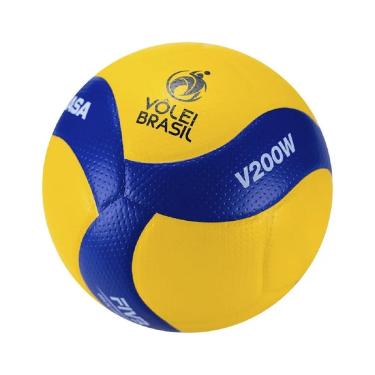 Imagem de Bola de Voleibol Mikasa V200W Em Couro Sintético Laminado - Ref MK000062-Unissex