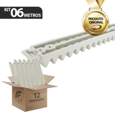 Imagem de Kit 12 Gomos De Cremalheira Ppa Gold Portão Deslizante 50cm