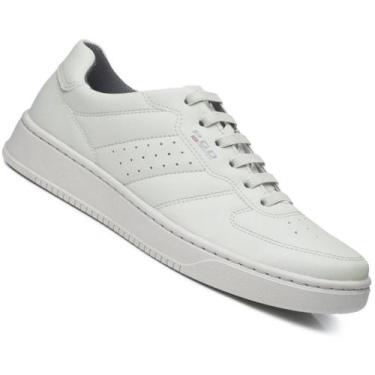 Imagem de Sapatenis Pegada 171902 Masculino, Branco, 40