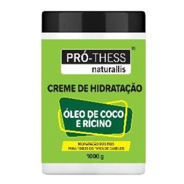 Imagem de Creme hidratante óleo de coco c/ rícino 1kg-pró thess - PRÓ-THESS