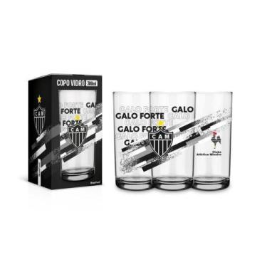 Imagem de Copo de Vidro Atlético Mineiro - 300ml - Brasfoot