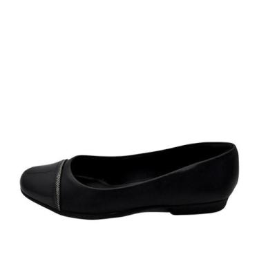 Imagem de Sapato Feminino Piccadilly Anabela REF: 143231 NAPA STRETCH-VERNIZ, 37